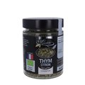 Thym citron bio* FRANCE - Flocon - Pot verre 275ml 25 g épice bio