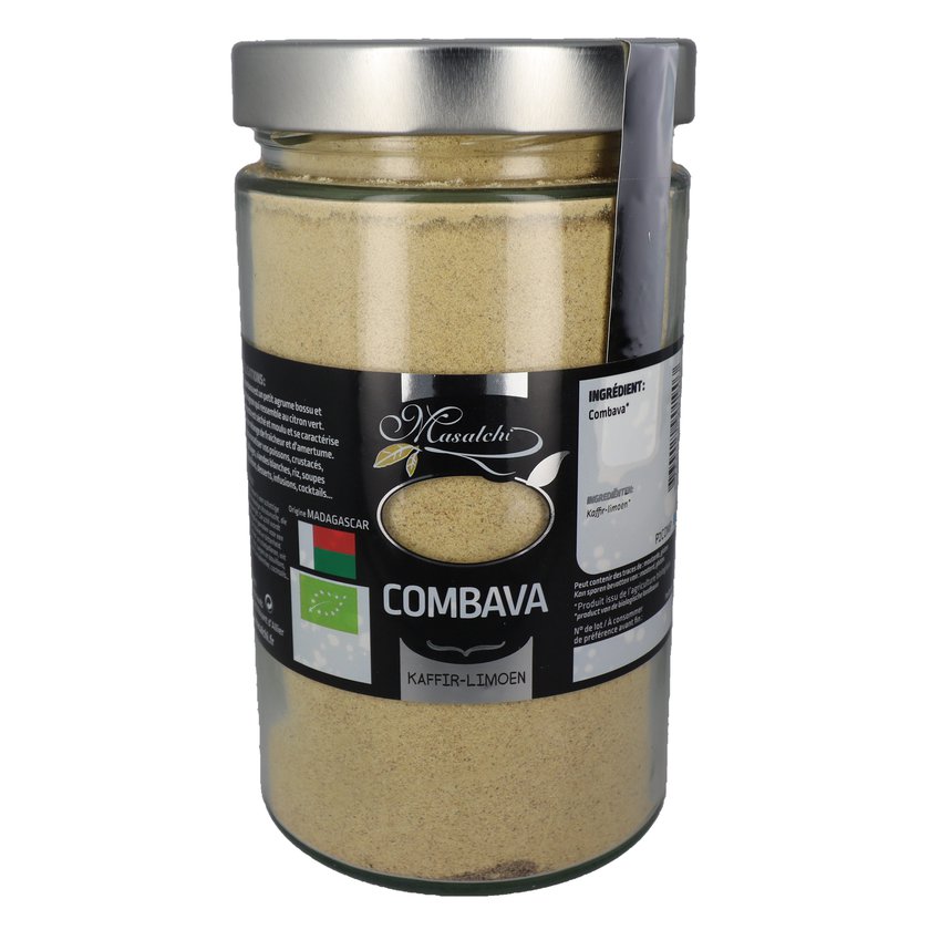 Combava* BIO - Moulu(e) - Pot verre 720 ml 300 g épice bio