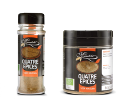 Curry Quatre épices bio* épice bio